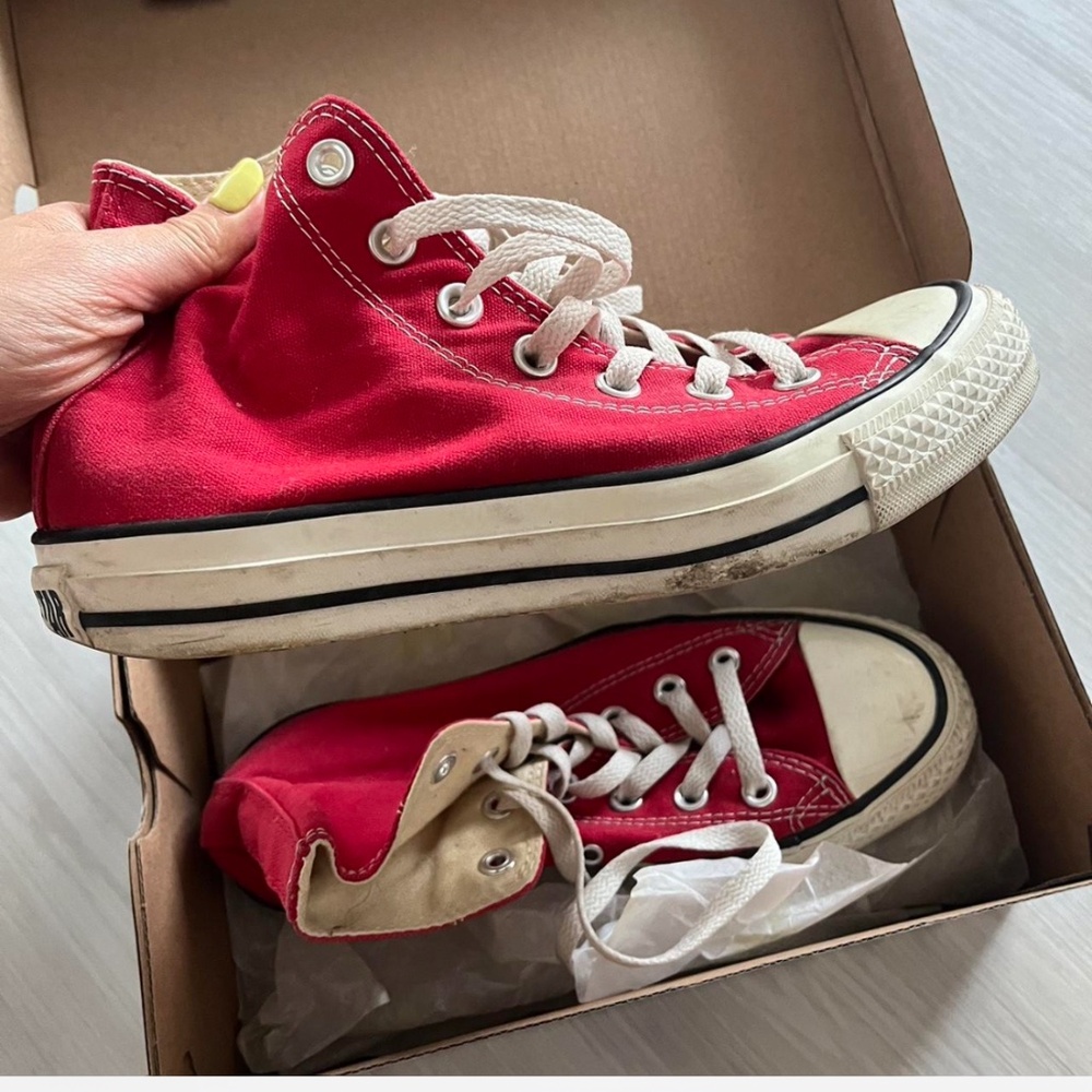 Converse Chuck Taylor All Star red sneakers